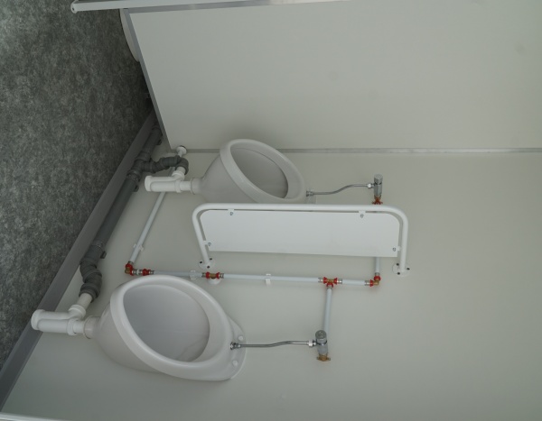 Sanitaire module op maat van 600 245 cm