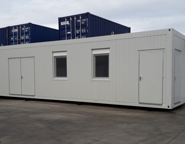 Container de 12 m  pour une station de bio-méthanisation