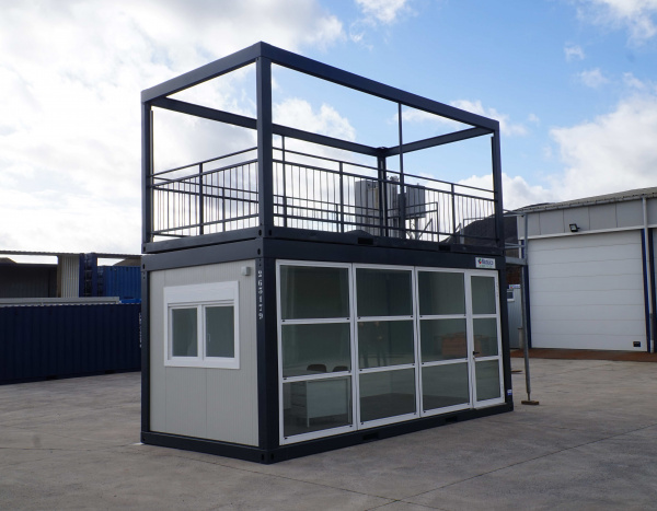 ( M63T) Module terrasse +/- 600x300 cm  ( +/- 18,00 m² )