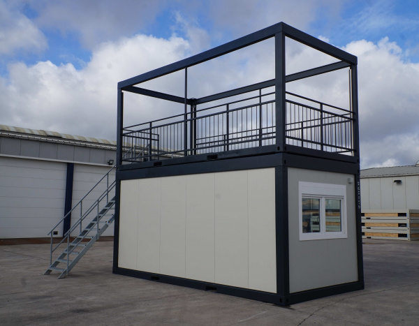 ( M63T) Module terrasse +/- 600x300 cm  ( +/- 18,00 m² )