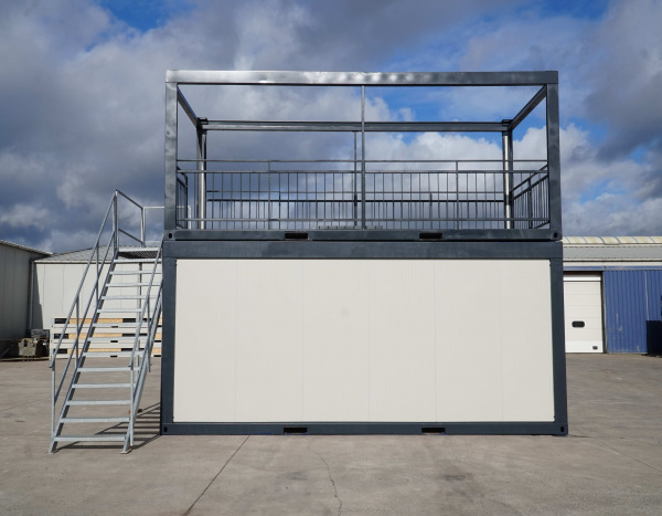 ( M63T) Module terrasse +/- 600x300 cm  ( +/- 18,00 m² )