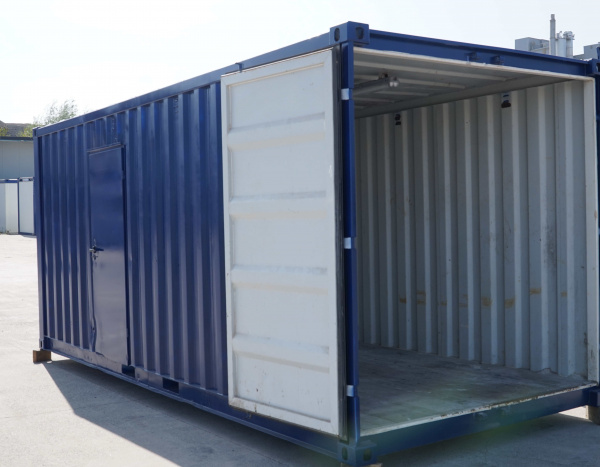 Module combiné Bureau / Stockage 20'' (+/- 14,70 m²)