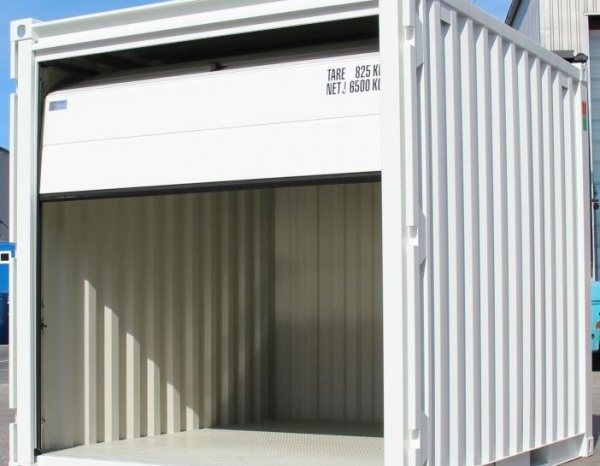 Oplsag Container " Sectionnal deur " 10 Voeten ( +/- 7,29 m² )