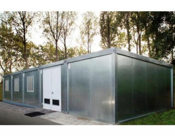 ( 661 SOLID ) - Werkplaatsunits  6X3M - OPEN MET RAAM