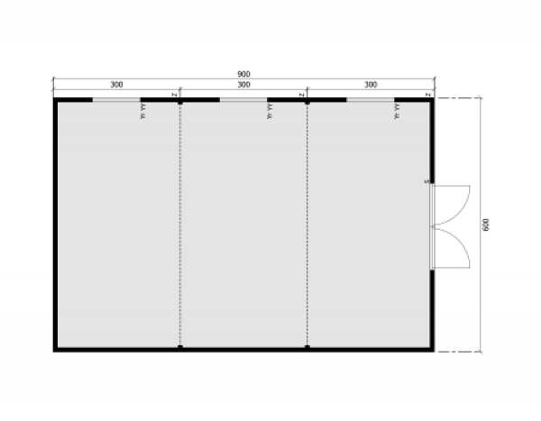 ( SOLID 6X9M  )– Unités ateliers EN 3 PARTIES