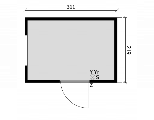 ( REX 31 ) - 3,11X2,19M - STANDARD