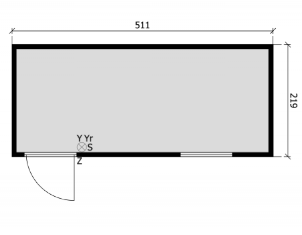 ( REX 51 ) - 5,11X2,19M - STANDARD