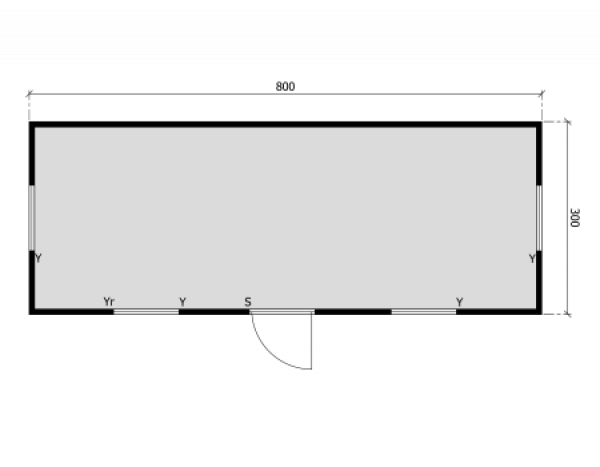 ( 831 - DINO )  8X3M - STANDARD