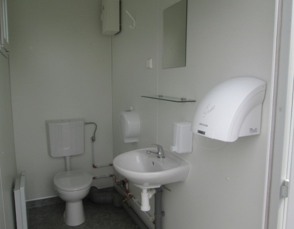 Sanitaire ruimten: WC -Douches