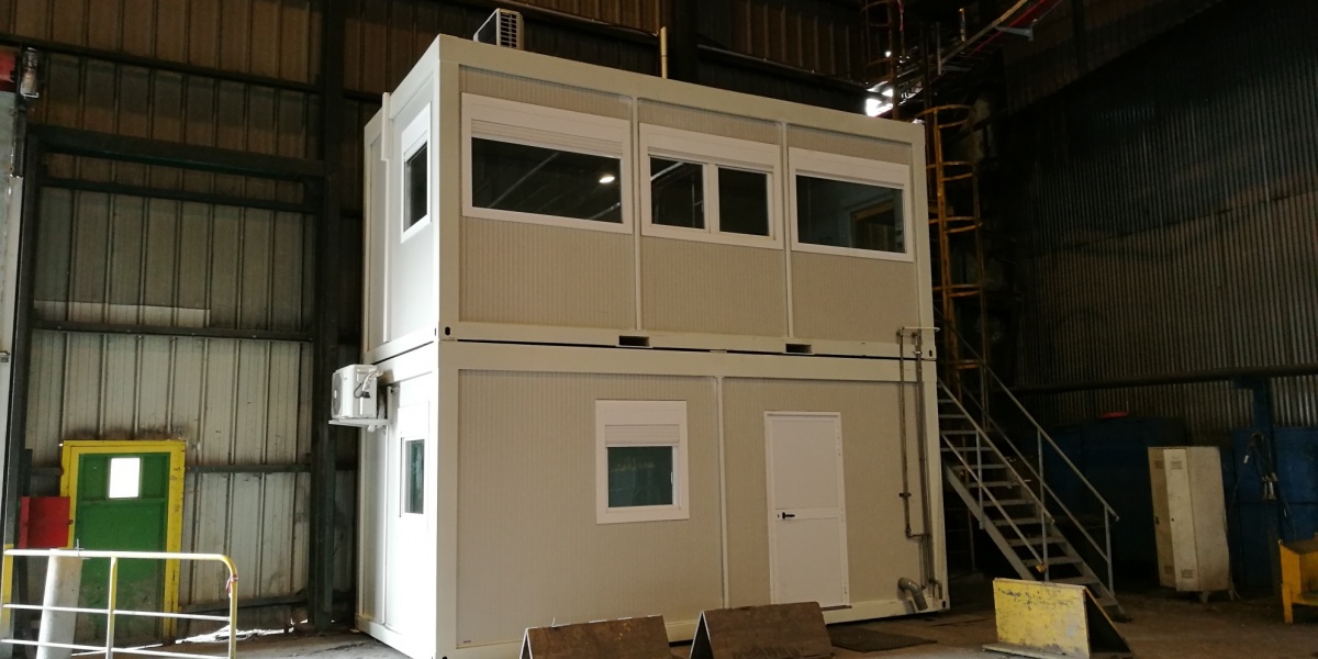 Containers & modules pour industrie - slide 1